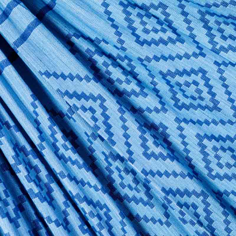 Hangmat Tones of Blueberry | Blauw | Detail Weefstructuur | Luilak