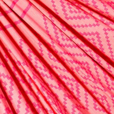 Hangmat tones of raspberry detail weefstructuur