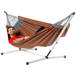 Hangmat Sounds of Tanzania met stalen frame