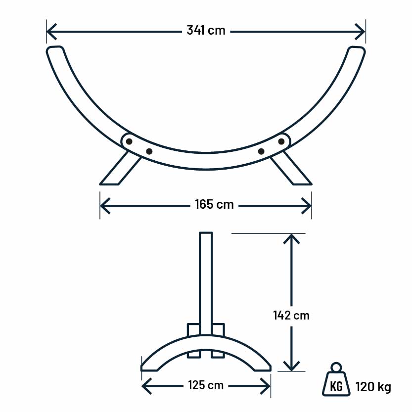 Luilak_Hangmat maten_Hout 300