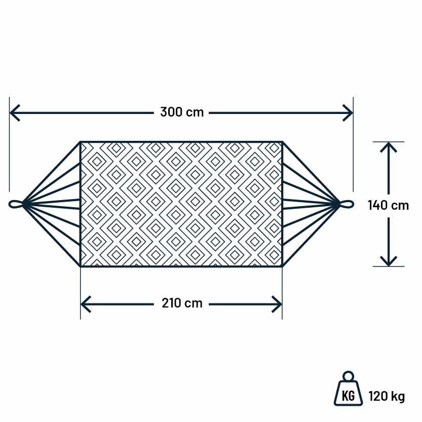 Luilak_Hangmat maten_Luilak_Hangmat maten_Tow_300x140cm