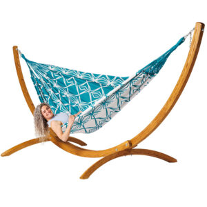 Hangmat Stars of Arcadia met houten standaard