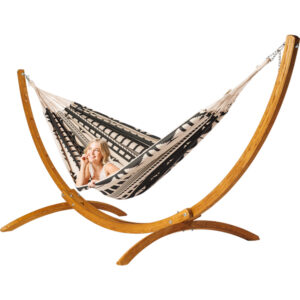 Hangmat Ibiza the Original met houten standaard 400